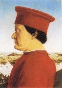 Piero della Francesca Portrait of Federigo da Montefeltro Spain oil painting artist